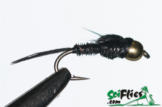Picture of Pheasant Tail Nymph - Black (x3)