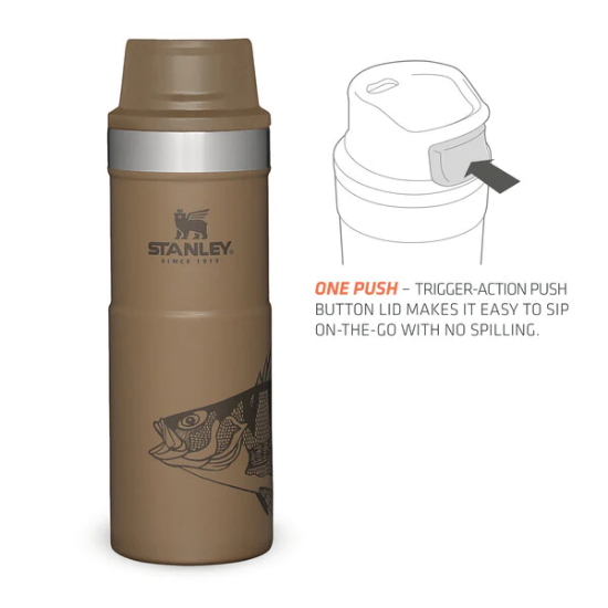 Picture of The Trigger Action Travel Mug 0.47L/16oz - Fish Peter Perch