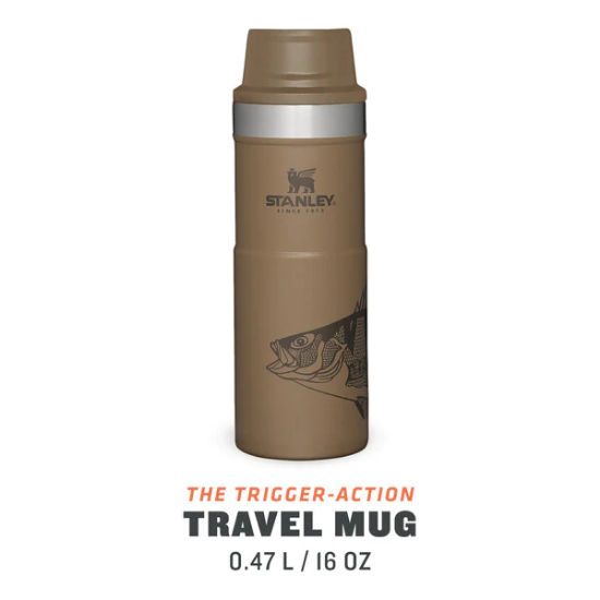 Picture of The Trigger Action Travel Mug 0.47L/16oz - Fish Peter Perch