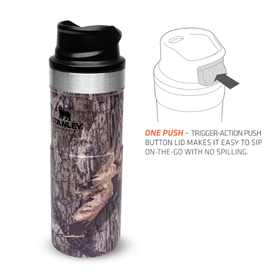 Picture of The Trigger Action Travel Mug 0.47L/16oz - Mossy Oak Camo