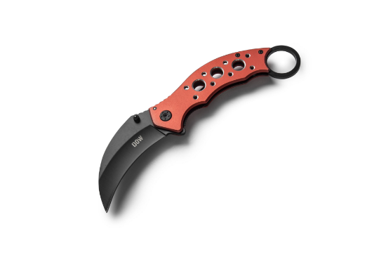 Picture of Black Aliminium Blade, Red Handle