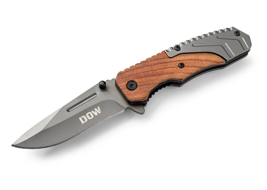 Picture of Wooden And Black Handle, Stonewash Blade