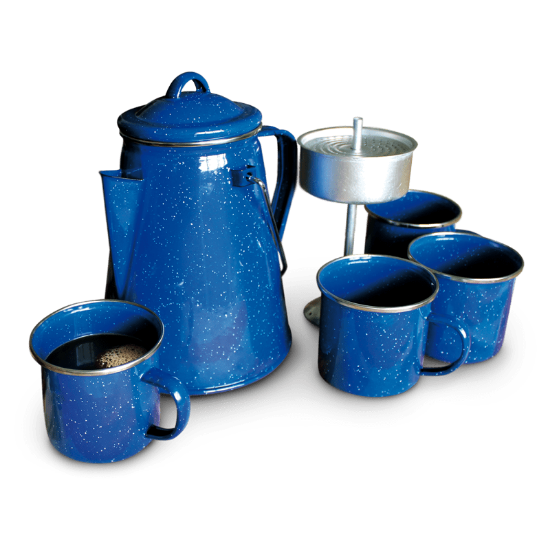 Picture of Coffee Percolator Set (enamel)