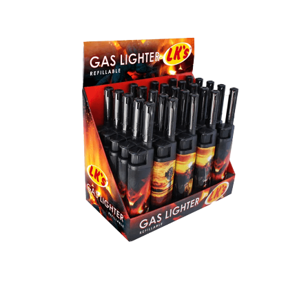 Picture of Gas Lighter Short Tray Of 25