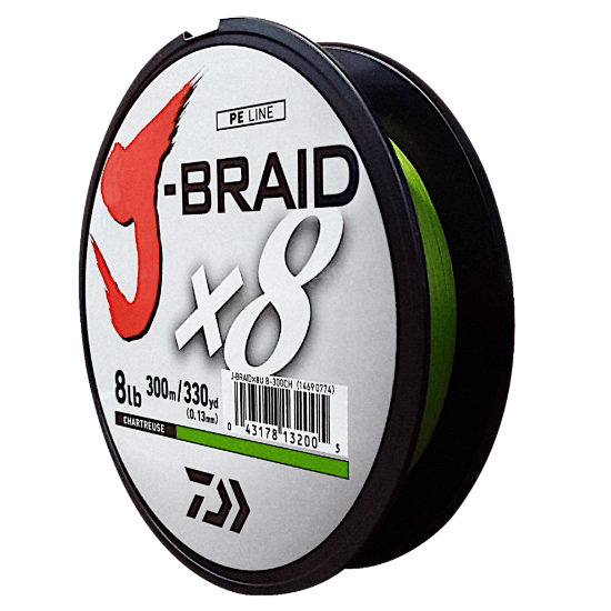 Picture of Daiwa J-Braid x8 Braided Line
