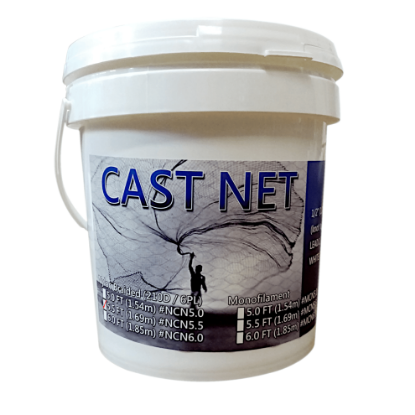 Picture of KingFisher Nylon Cast Net – Lead Weights