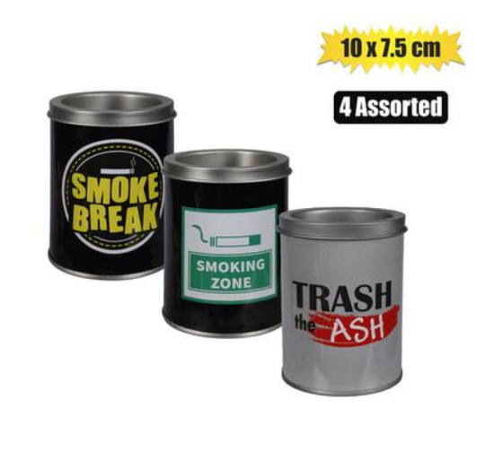Picture of Ashtray Tin Tub 10x7.5