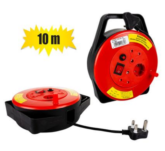 Picture of Extension-cord+reel 10m