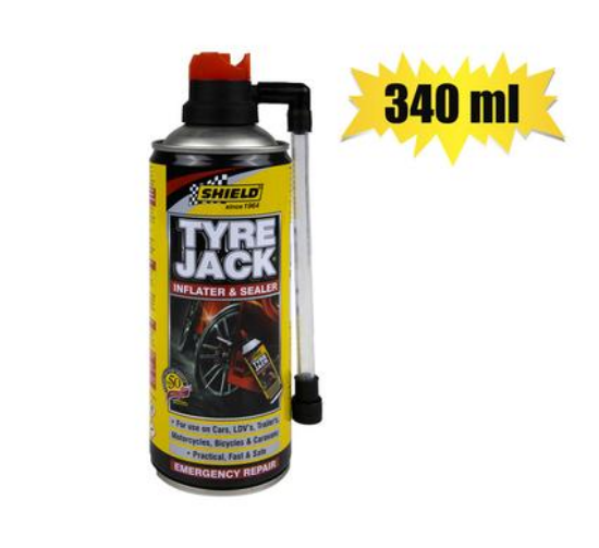 Picture of Shield tyre-jack inflater car 340ml