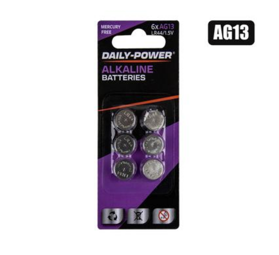 Picture of Battery Button Ag13 6pc