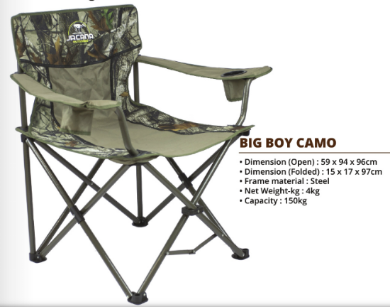 Picture of Camp Chair Big Boy Camo