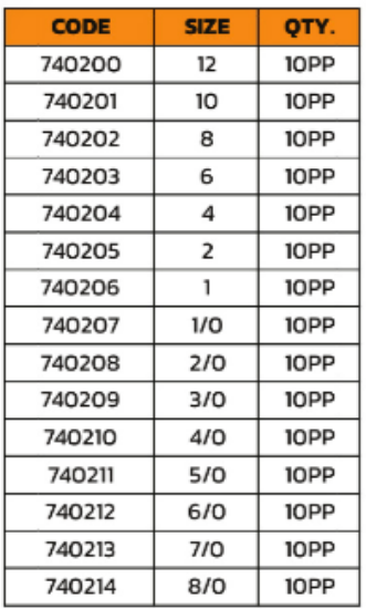 Picture of Hook Landit Baitholder Circle Bln 8 10/pkt