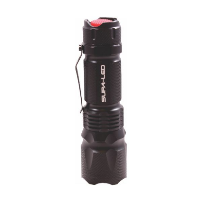 Picture of Supa Led Caracal 5w Led Tactical Flashlight W/clip 3xaaa