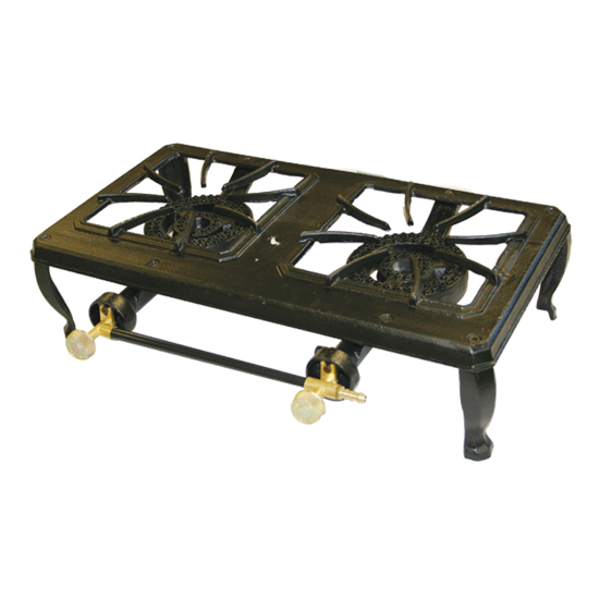 Picture of Totai Ca8 Two Burner Cast Iron