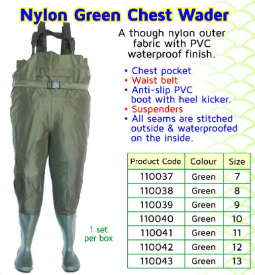 Picture of Jackel Nylon Chest Wader