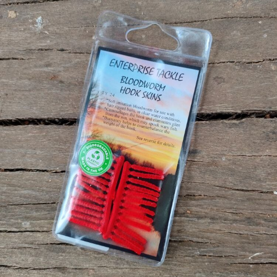 Picture of Blood Worm Hook Skins