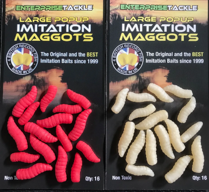 Picture of Large Imitation Maggots White