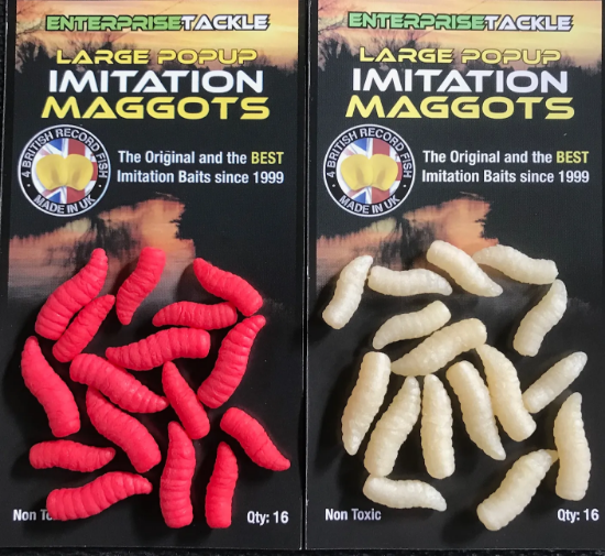 Picture of Large Imitation Maggots White