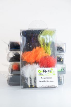 Picture of Assorted Wolly Bugger Fly Streamers (x21)