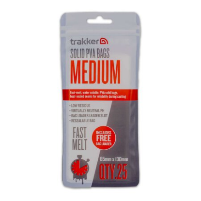 Picture of Trakker Solid Pva Bags (medium) Tpx5