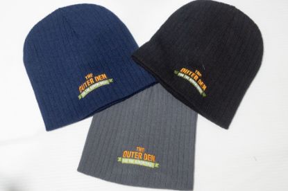 Picture of Nebraska Acrylic Beanie Grey