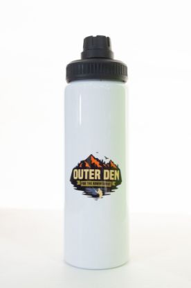 Picture of Water Bottle White 850ml